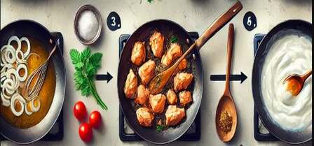 chicken baryani preparation step 2